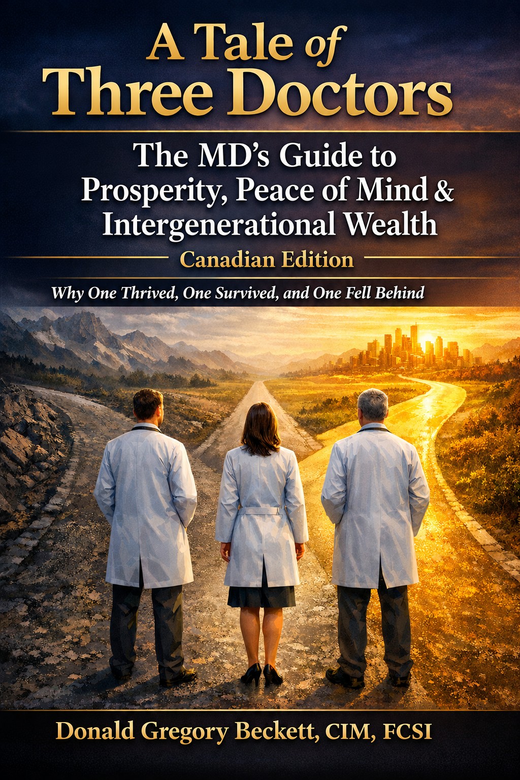 Front cover of A Tale of Three Doctors